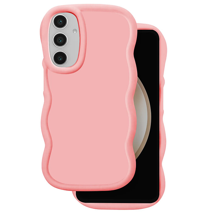 Avis Avizar Coque pour Samsung Galaxy S23 FE Silicone Antichoc série Candy Rose