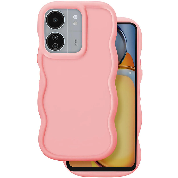 Avis Avizar Coque pour Xiaomi Redmi 13C et Poco C65 Silicone Antichoc série Candy Rose