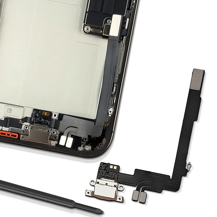 Acheter Relife Connecteur de Charge USB C pour iPhone 16 Pro Max Jaune