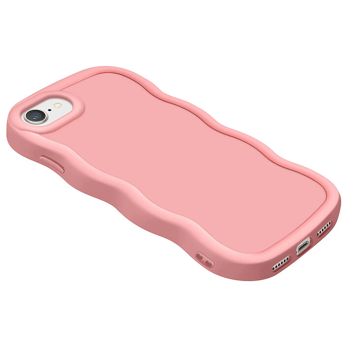 Acheter Avizar Coque pour iPhone 7, 8, SE 2020 et SE 2022 Silicone Antichoc Rose