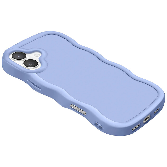 Acheter Avizar Coque pour iPhone 16 Plus Silicone Antichoc série Candy Lavande