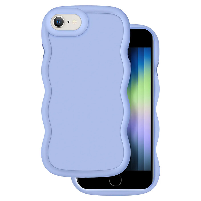 Avis Avizar Coque pour iPhone 7, 8, SE 2020 et SE 2022 Silicone Antichoc Lavande