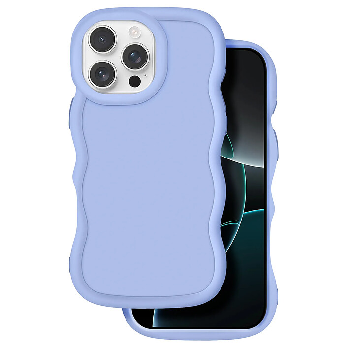 Avis Avizar Coque pour iPhone 16 Pro Silicone Antichoc série Candy Lavande