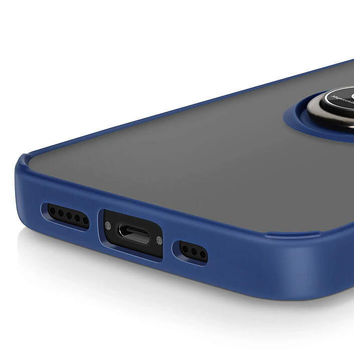 Avizar Coque pour iPhone 16e Bague Magnétique Bleu pas cher