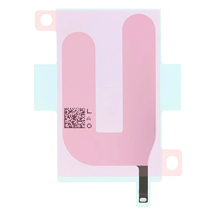 Clappio Adhésif Batterie pour iPhone 16 Fixation solide Transparent