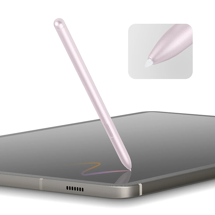 Avizar Stylet pour Samsung Galaxy Tab S10 Ultra Haute Sensibilité Rose pas cher