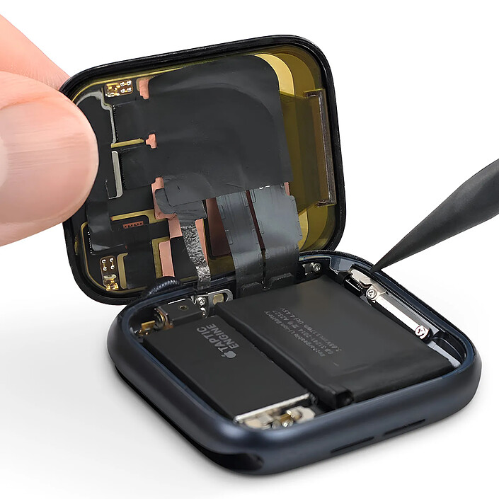Avis Clappio Batterie interne pour Apple Watch Series 7 45mm 309mAh modèle A2552