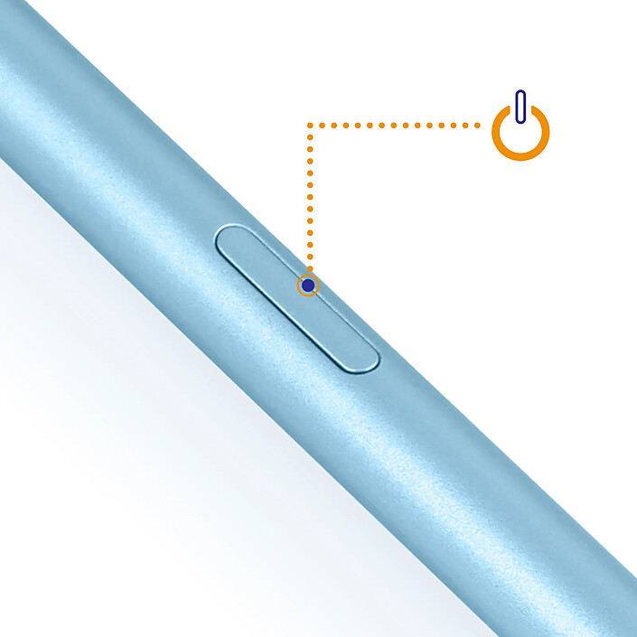 Avis Avizar Stylet pour Samsung Galaxy Tab S10 Ultra Haute Sensibilité Bleu