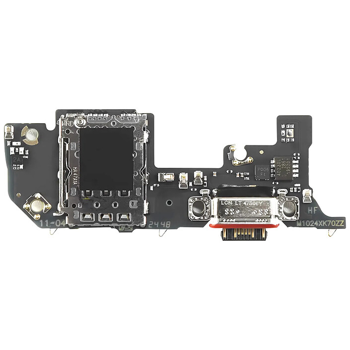 Avis Clappio Connecteur de charge USB-C et Lecteur SIM pour Xiaomi 14T et 14T Pro Noir