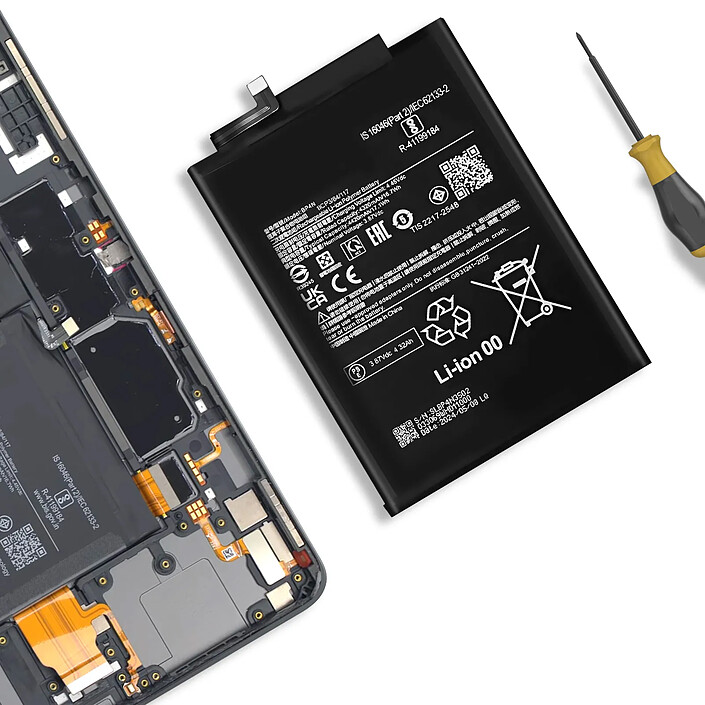 Avis Clappio Batterie interne pour Xiaomi Pad 6 4420mAh modèle BP4N Blanc