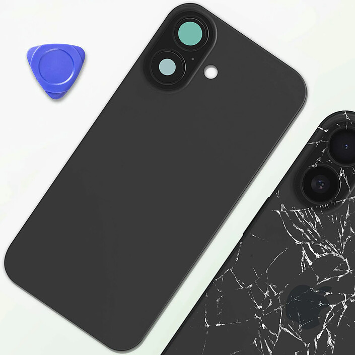 Acheter Clappio Cache Batterie de remplacement pour iPhone 16 Noir