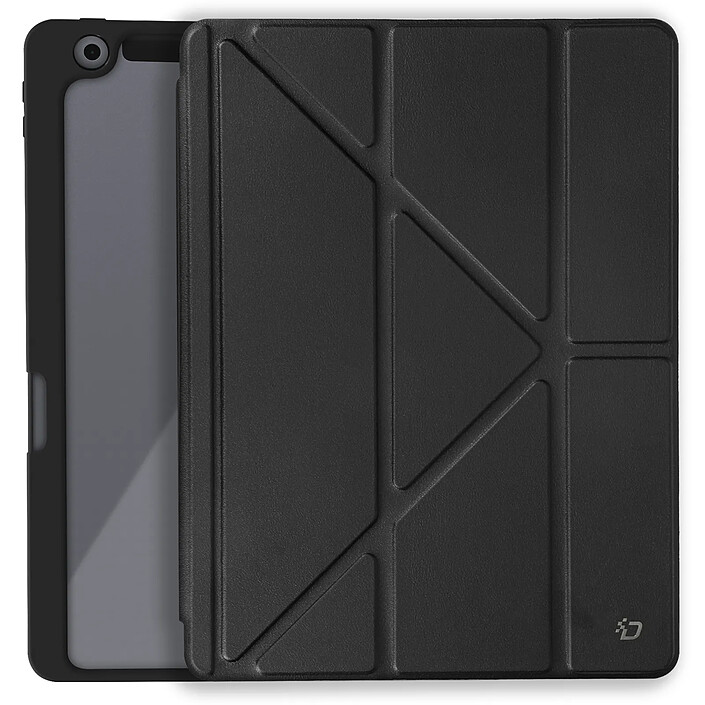 Dux Ducis Étui Clapet pour iPad 9 2021 / 8 2020 avec Fonction Support et Mise en Veille Noir