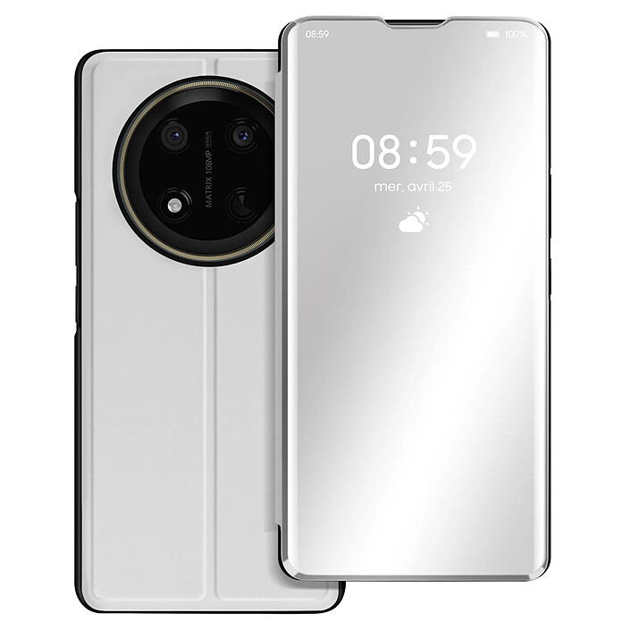 Avizar Étui pour Honor Magic 7 Lite Clapet Miroir Support