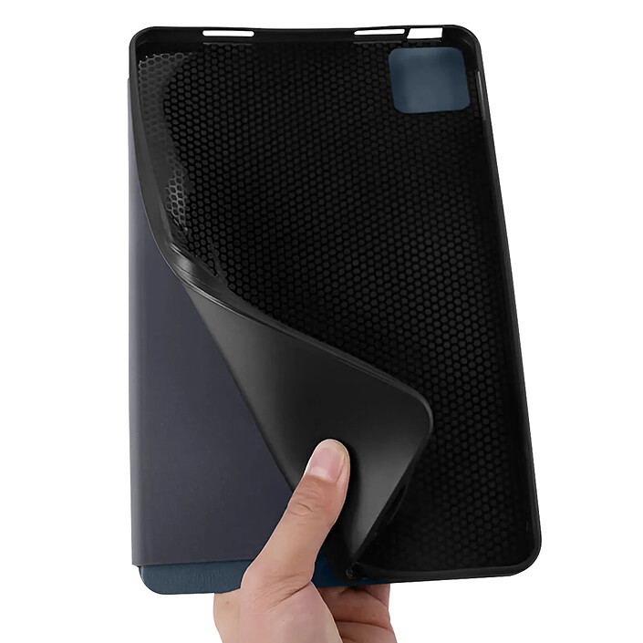 Avizar Étui pour Xiaomi Pad 7 et 7 Pro Clapet Support Vidéo Bleu nuit pas cher