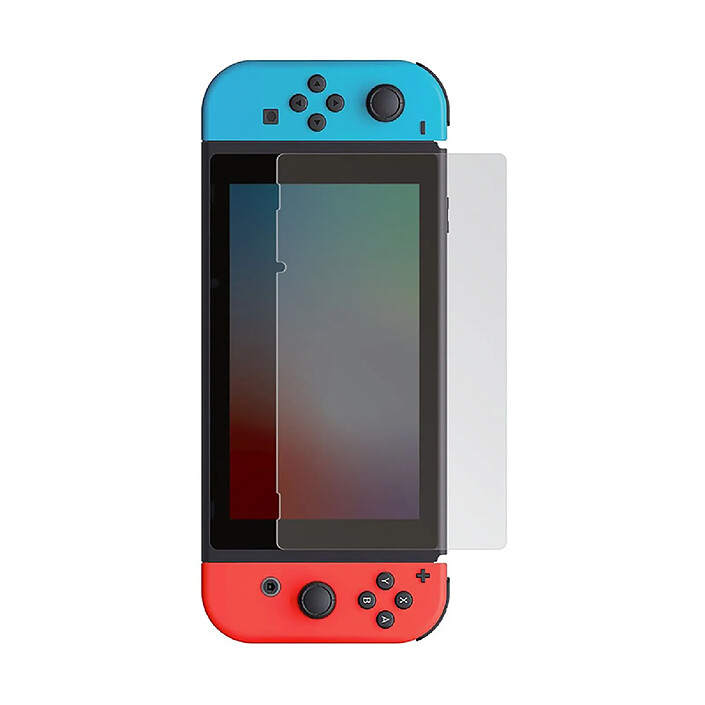 Muvit Protection d'écran en Verre Trempé pour Nintendo Switch Transparent
