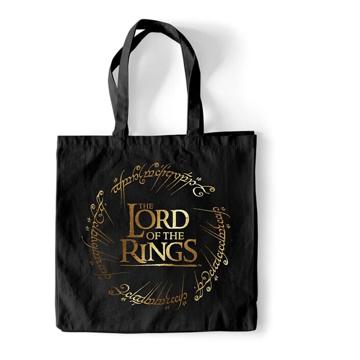 Le Seigneur des Anneaux - Sac shopping Gold Foil