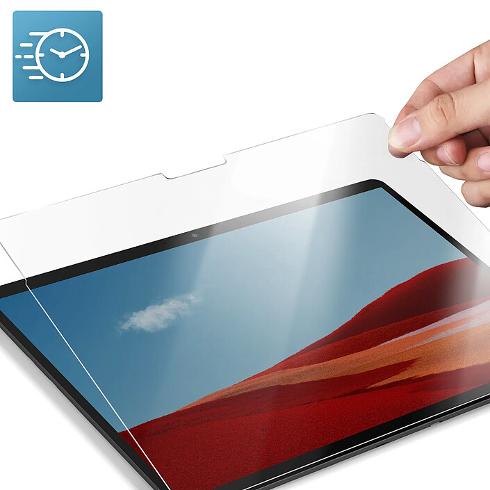 Avizar Verre Trempé pour Microsoft Surface Pro 10 Dureté 9H Anti-rayures Transparent pas cher