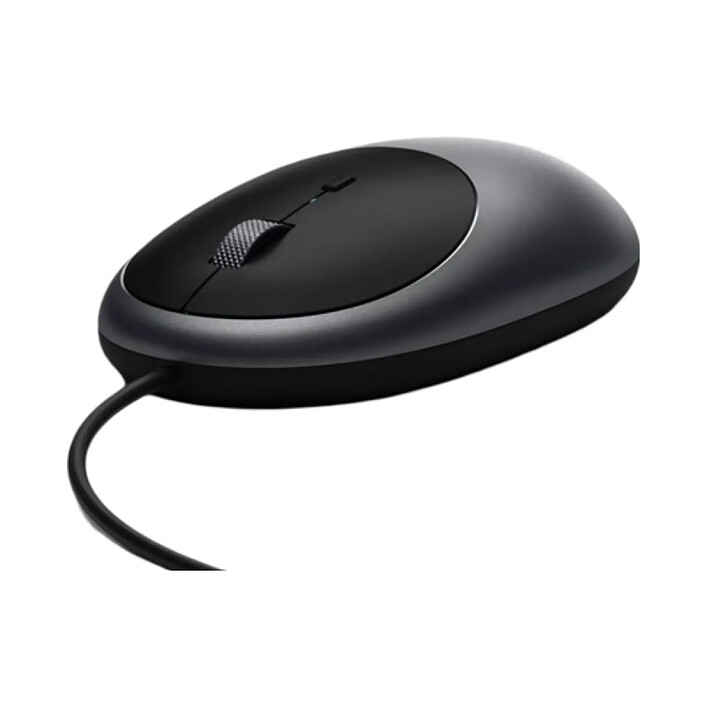 Avis Satechi Souris Filaire C1 USB-C Moderne et Ambidextre Gris