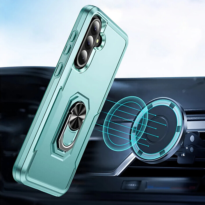 Avis Avizar Coque Antichoc pour Samsung Galaxy A56 Anneau Support Turquoise