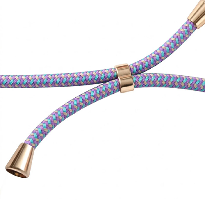 Avizar Coque pour iPhone 16e Cordon Détachable Violet pas cher