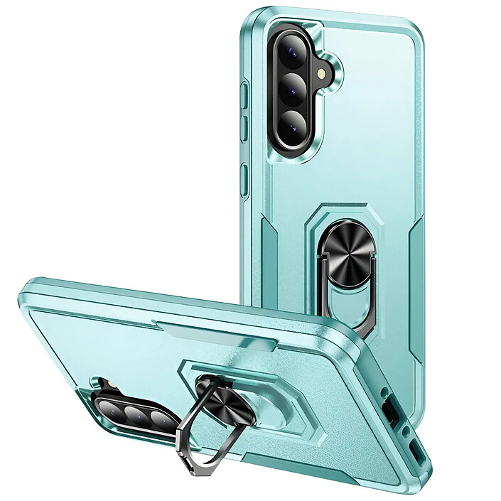 Avizar Coque Antichoc pour Samsung Galaxy A56 Anneau Support Turquoise