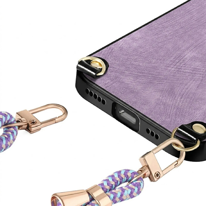 Acheter Avizar Coque pour iPhone 16e Cordon Détachable Violet