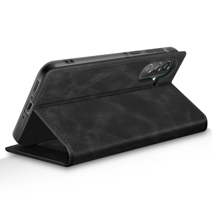 Acheter Avizar Étui pour Samsung Galaxy A56 Portefeuille Support Vidéo Noir