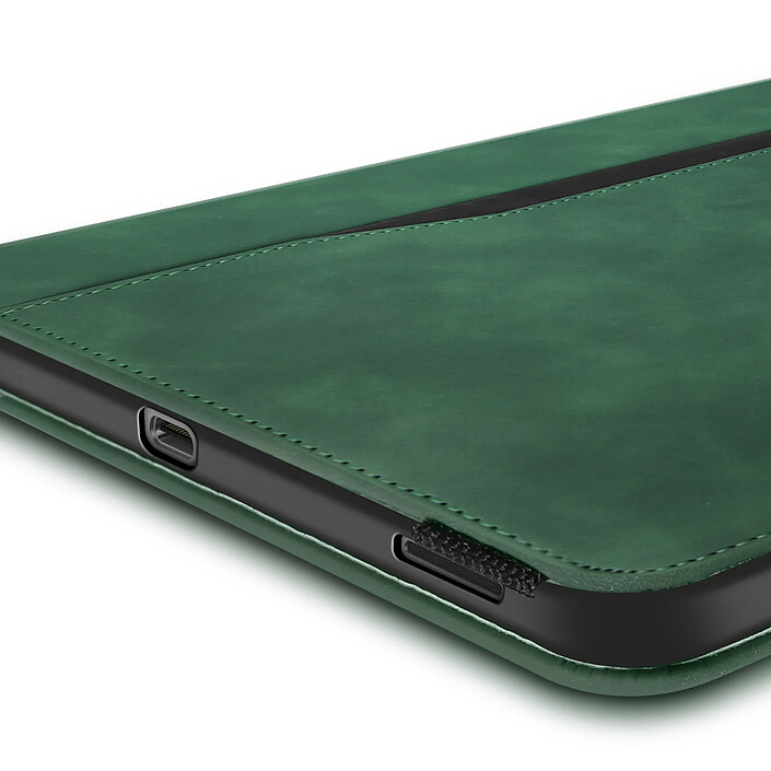 Acheter Avizar Étui pour Samsung Tab S10 FE Plus Clapet Portefeuille Support Vidéo Vert foncé