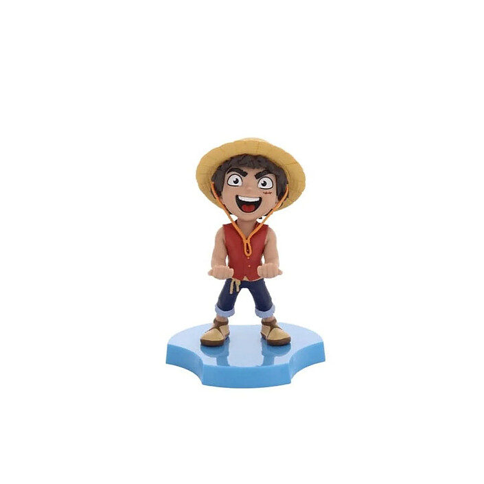One Piece - Figurine Luffy Holdems Cable Guys support d'appareil et support de téléphone