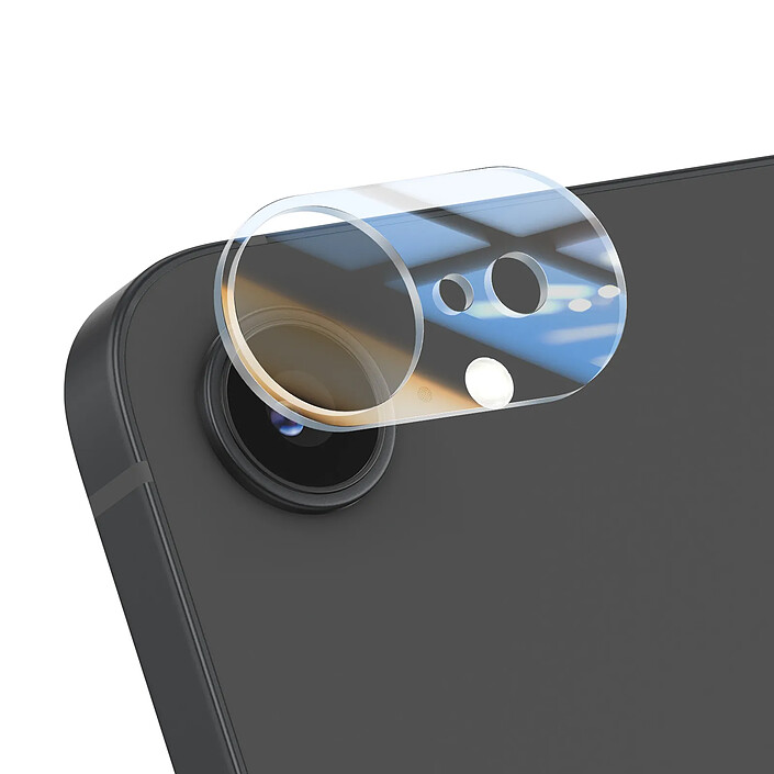 Avizar Protection Caméra pour iPhone 16e Verre Trempé 9H Anti-rayures Transparent