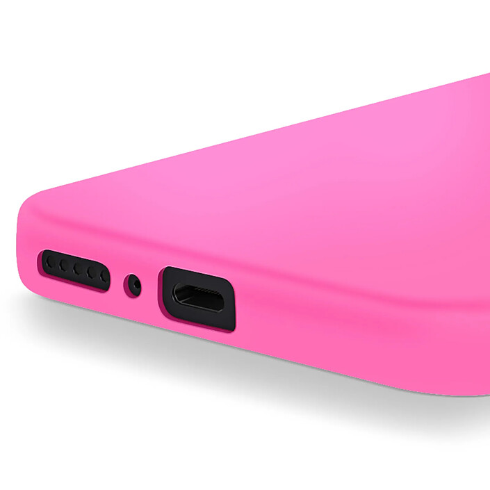Avis Avizar Coque pour Xiaomi Redmi Note 14 5G Semi-rigide Soft-touch Anti-traces Fuchsia