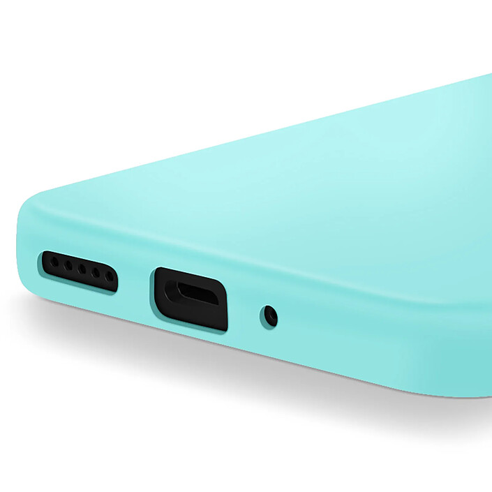 Avis Avizar Coque pour Xiaomi Redmi 14C Semi-rigide Soft-touch Anti-traces Turquoise