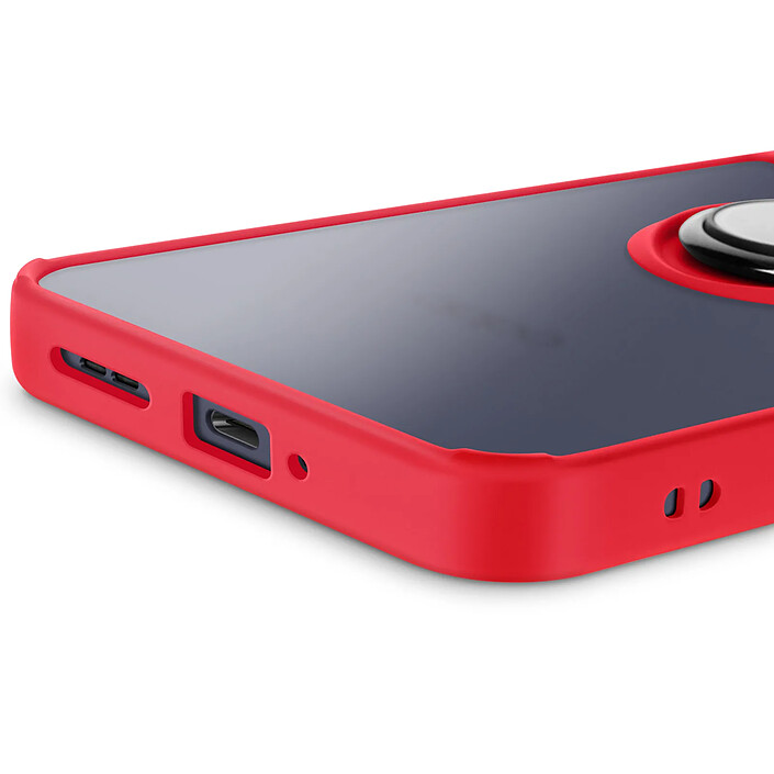 Avizar Coque pour Oppo Reno 13 Bague Magnétique Dos Translucide pas cher