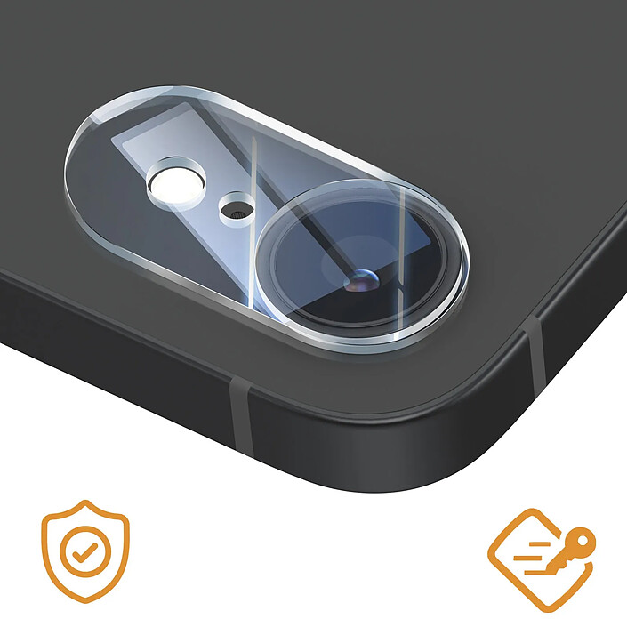 Avis Avizar Protection Caméra pour iPhone 16e Verre Trempé 9H Anti-rayures Transparent