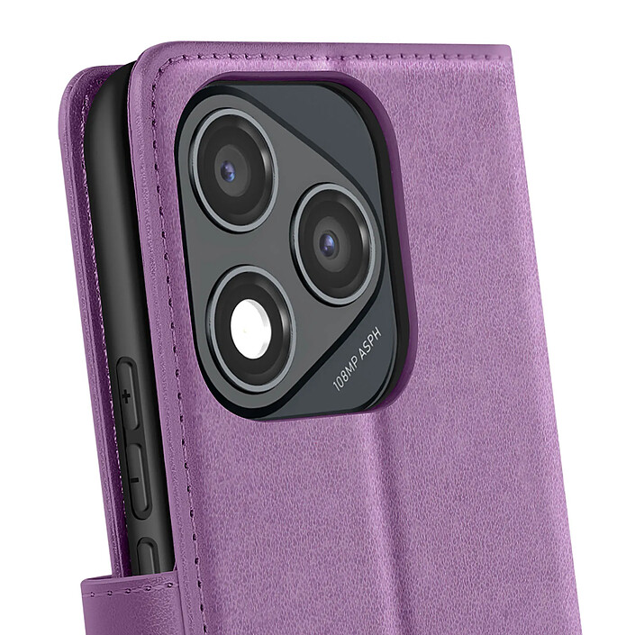 Avis Avizar Étui Fleur Papillon pour Honor 400 Lite Portefeuille avec Dragonne Violet