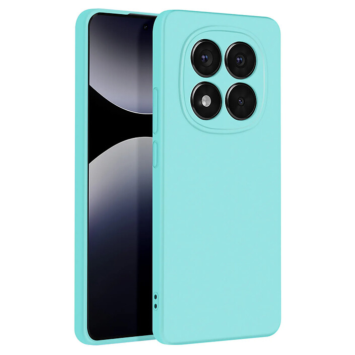 Acheter Avizar Coque pour Redmi Note 14 Pro et 14 Pro Plus Semi-rigide Soft-touch Turquoise