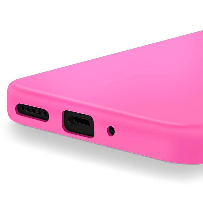 Avis Avizar Coque pour Xiaomi Redmi 14C Semi-rigide Soft-touch Anti-traces Fuchsia