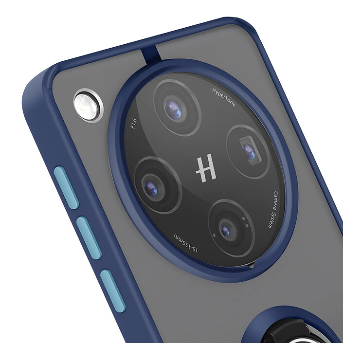 Acheter Avizar Coque pour Oppo Find X8 Pro Bague Magnétique Dos Translucide Bleu nuit