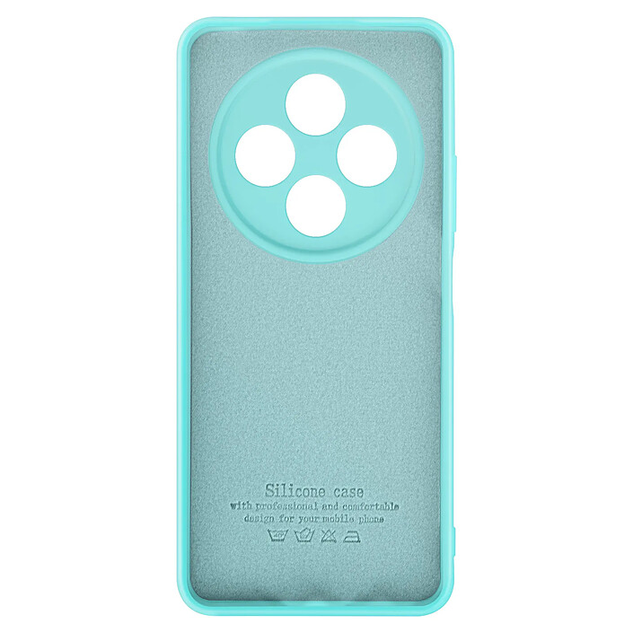 Avizar Coque pour Xiaomi Redmi 14C Semi-rigide Soft-touch Anti-traces Turquoise pas cher