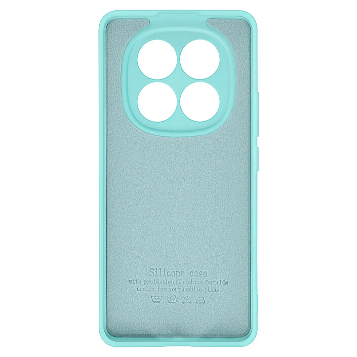 Avizar Coque pour Redmi Note 14 Pro et 14 Pro Plus Semi-rigide Soft-touch Turquoise pas cher