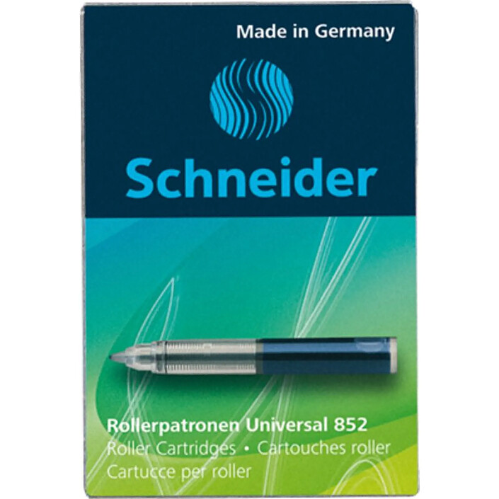SCHNEIDER Cartouche roller 852 Bleu Boîte 5 x 10