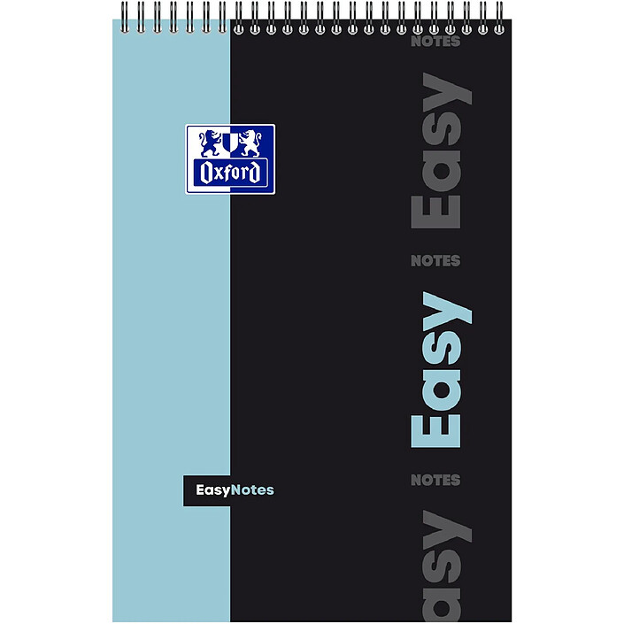 OXFORD Bloc-notes Etudiants EASYNOTES Pastel, A4+ petits carreaux coloris aléatoires