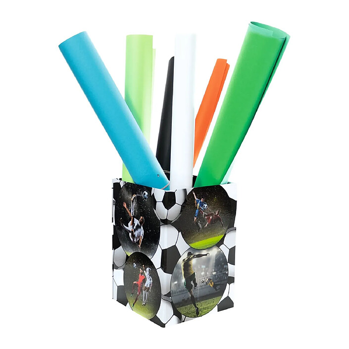 Avis HERMA Corbeille à papier 'Football', carton