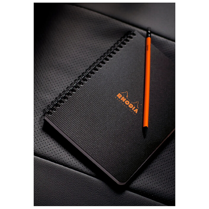 Avis RHODIA AddressBook RHODIACTIVE 90g RI A5 160p. + poche carton ORANGE x 5