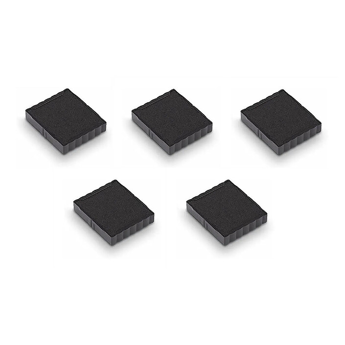 TRODAT Cassette encreur de rechange pour tampon 6/4922A Noir x 5