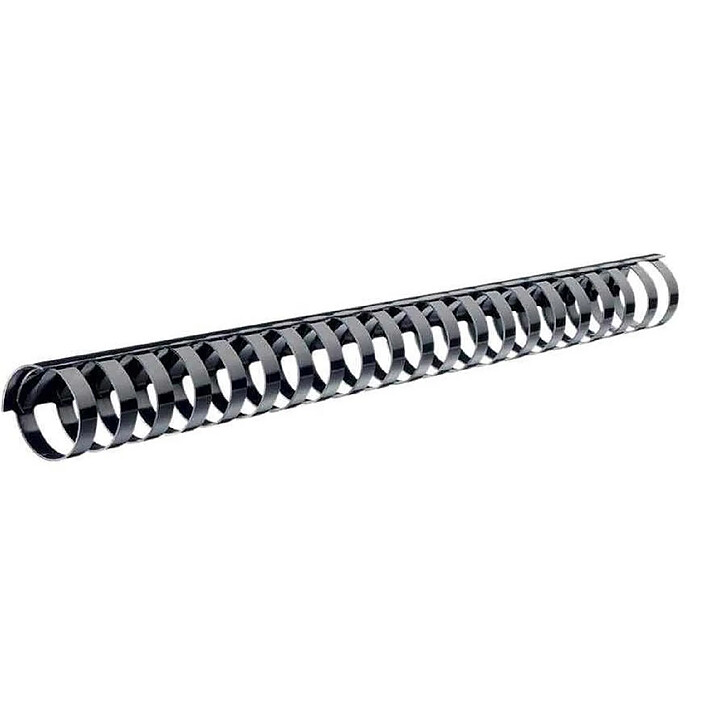LEITZ boite de 100 baguettes à Relier à anneaux A4 Diam 10 mm Noir