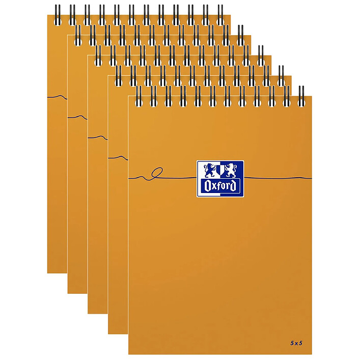 OXFORD BLOC ORANGE OXFORD INTEGRAL 105x148 160P OPTIK P. Q5/5 x 5