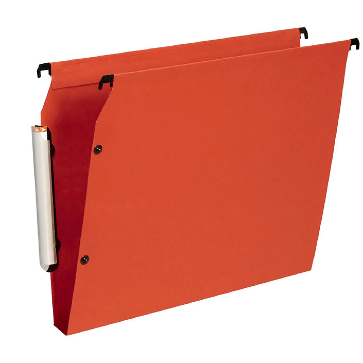 ESSELTE Pack de 10 dossiers suspendus PREMIUM opaque, fond 30 armoire orange