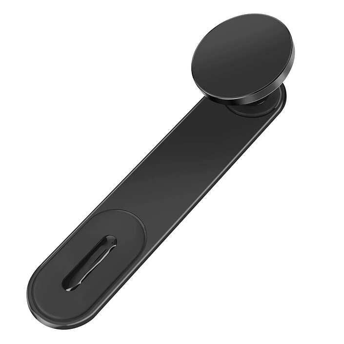 LinQ Support Voiture MagSafe Fixation auto-agrippante Tableau de Bord Noir