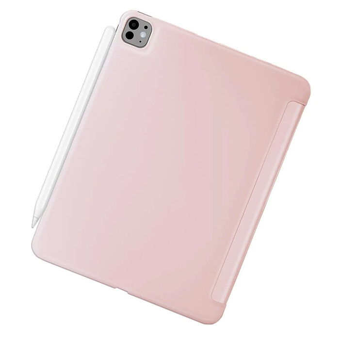 Avis Evetane Étui Smart Cover iPad Air 10.9 pouces (2020/2022) / iPad Pro 11 pouces Rose à Rabat avec Support